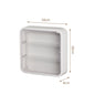 Wall-mounted doll blind box storage display rack magnetic suction display cabinet