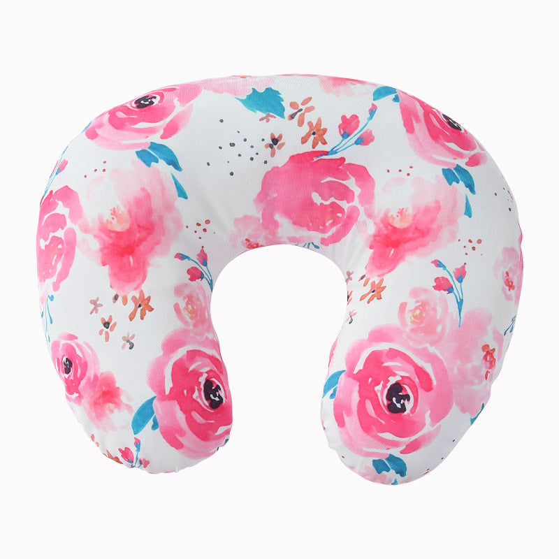 Baby Feeding Pillowcase Elastic U-shaped Breastfeeding Pillowcase Detachable Pillowcase Breastfeeding Pregnant Pillow