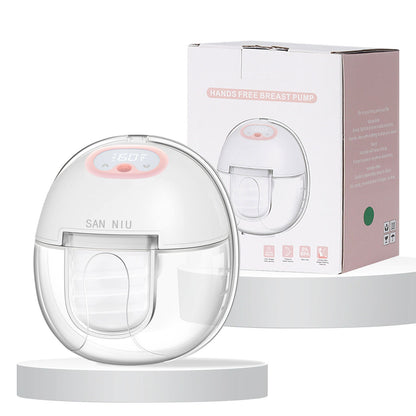 New All‑in‑One Hands‑Free Wearable Electric Breast Pump, Portable Silent Invisible Breast Milk Extractor with Strong Suction