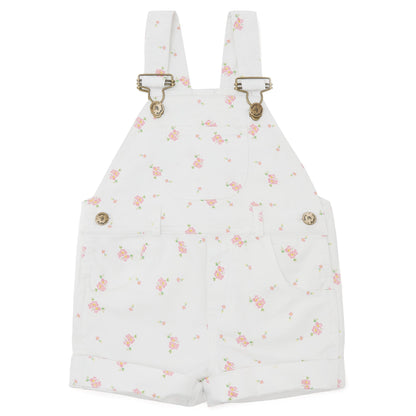 Floral Cream Shorts