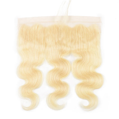 Chic Luxe Hair Invisible Knot Bleached 613 Blonde 13x4 13x6 Lace Frontal Wig | 100% Human Hair