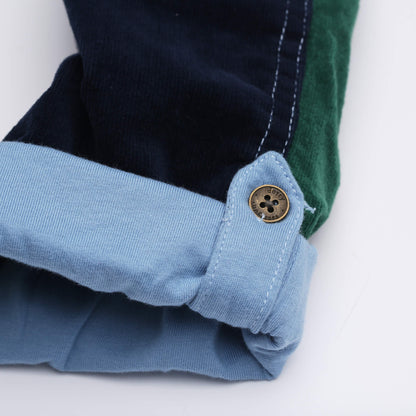 Blackthorn Patchwork Corduroy Dungarees