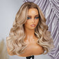 Chic Luxe Hair Ash Blonde Balayage Wig | Body Wave | 100% Vietnamese Hair | 6x5 Lace