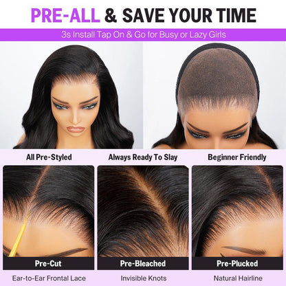 ChicLuxe Hair Wavy Wig | Lace Front | Glueless | 100% Human Hair Loose Wave 13*6 Frontal Lace