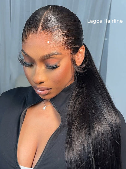 THE ALESSIA 
Widow’s Peak HD Lace Wig