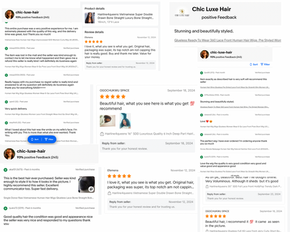 Vietnamese Human Hair Glueless Lace Front Highlight Balayage Piano 250% Density Wig