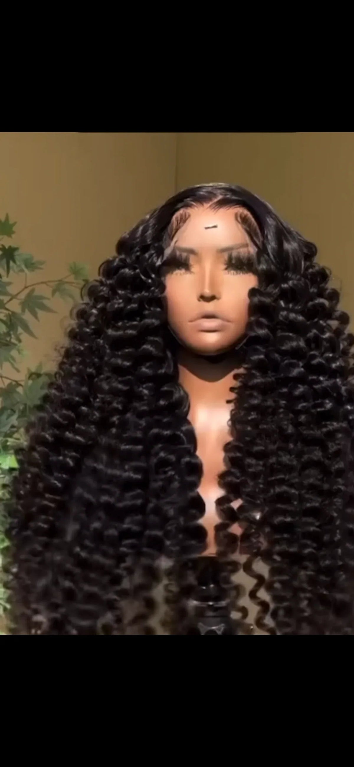 Single Donor Raw Vietnamese Human Hair Glueless Lace Front Pre Styled Loose Wave Wand Curl 300% Full Density Wig 13*6 Lace Front