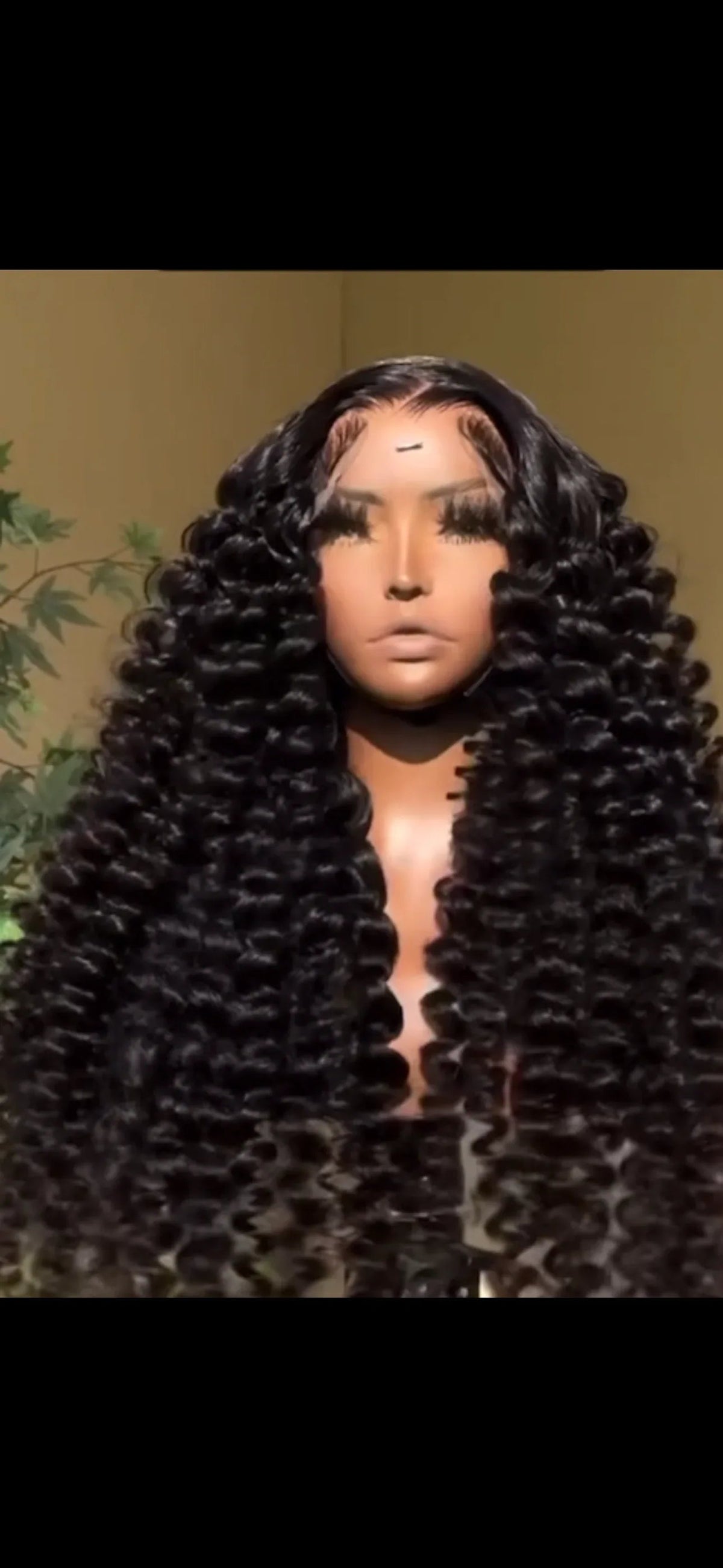 Single Donor Raw Vietnamese Human Hair Glueless Lace Front Pre Styled Loose Wave Wand Curl 300% Full Density Wig 13*6 Lace Front