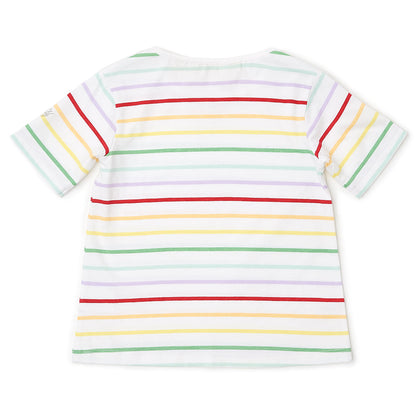 Rainbow Breton Stripe Summer T-Shirt