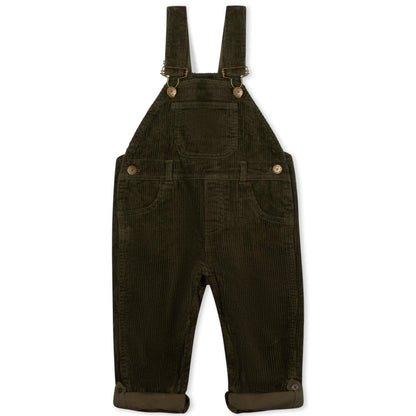 Khaki Chunky Cord Dungarees