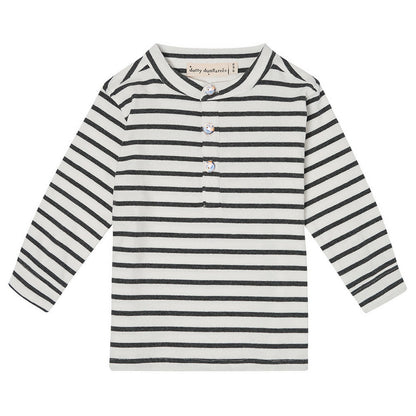 Maxi Top - Grey Breton Stripe