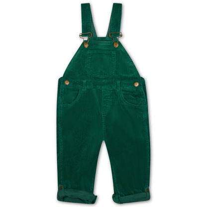 Moss Green Corduroy Dungarees