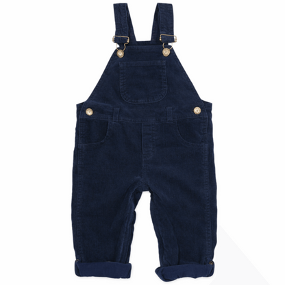 Navy Corduroy Dungarees
