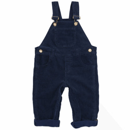Navy Corduroy Dungarees