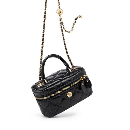 Rhombus Chain Bag Hochwertige Umhängetasche für Damen im Westernstil