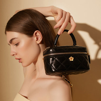 Rhombus Chain Bag Hochwertige Umhängetasche für Damen im Westernstil