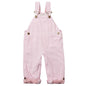 Pink Stripe Dungarees