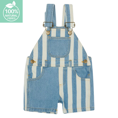 Patchwork Denim Shorts