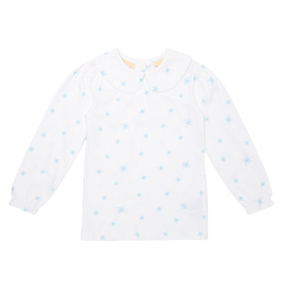 Peter Pan Collar - Snowflake