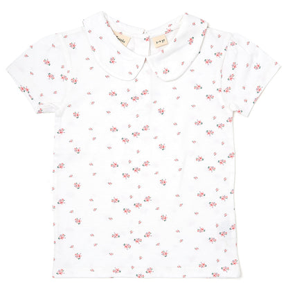 Peter Pan Short Sleeved T-Shirt - Floral
