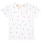 Peter Pan Short Sleeved T-Shirt - Pink Hearts