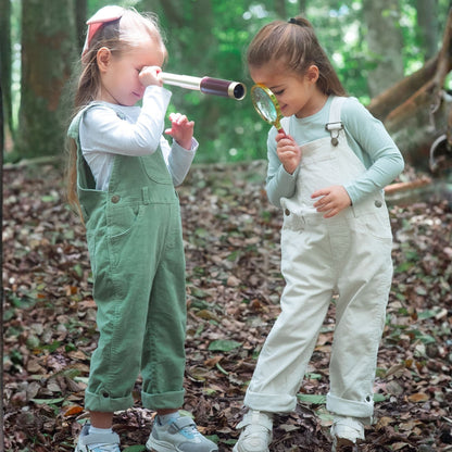 Sage Corduroy Dungarees