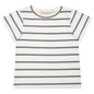 Grey Breton Stripe Summer T-Shirt