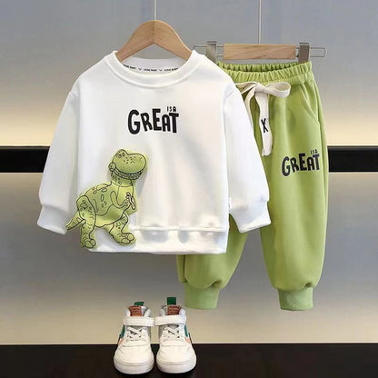 Men's And Women's Three-dimensional Dinosaur Spring And Autumn Suit