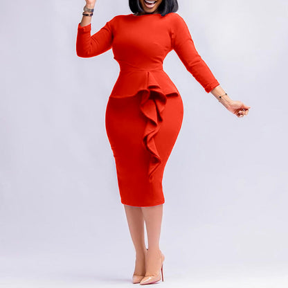 Fashion Elegant African Plus Size Dress