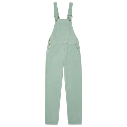 Adult Mint Chunky Cord Dungarees