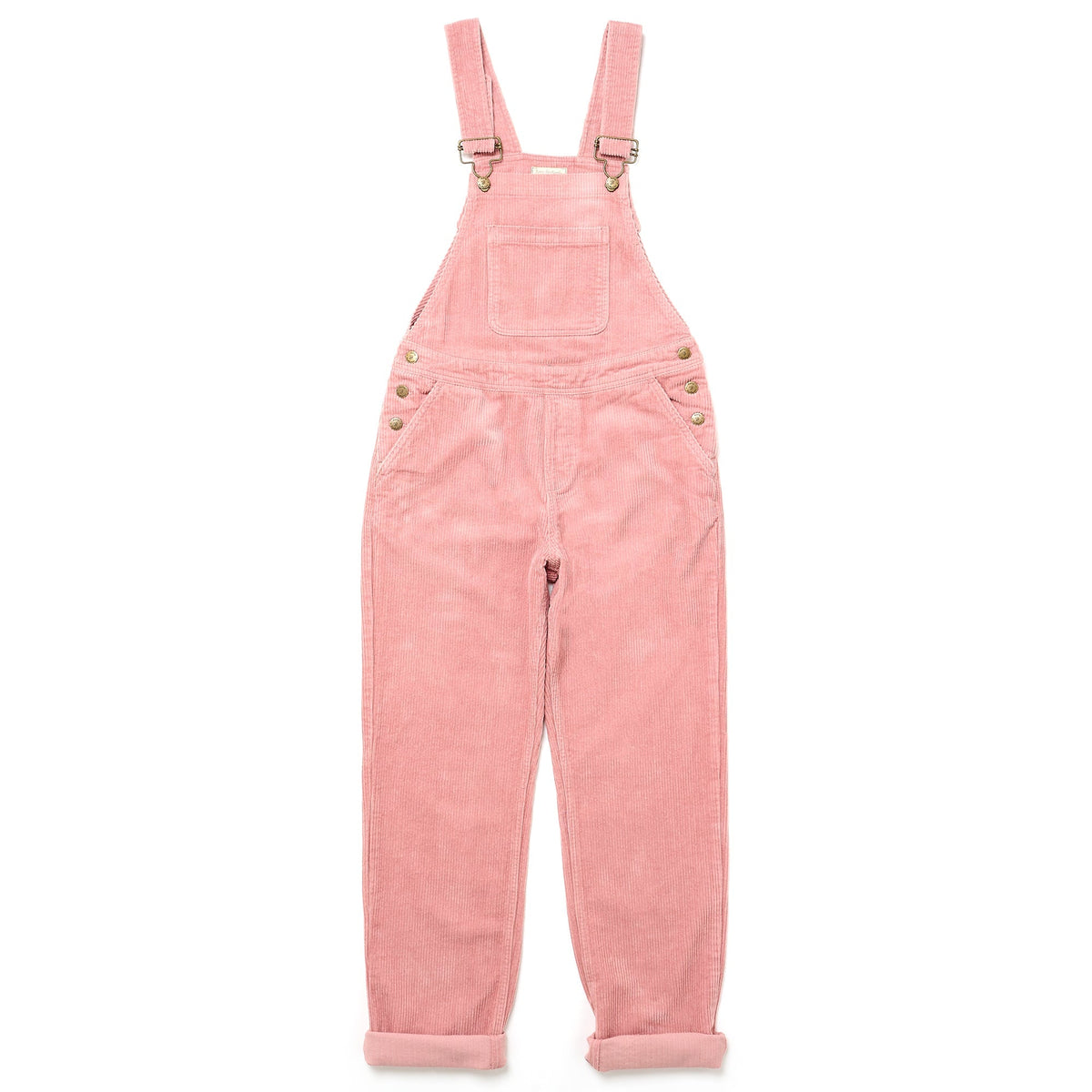 Adult Pink Chunky Cord Dungarees