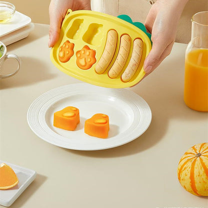 Baby Ergänzungsnahrung Dinosaurier Silikon Wurst Form Kann Dampf