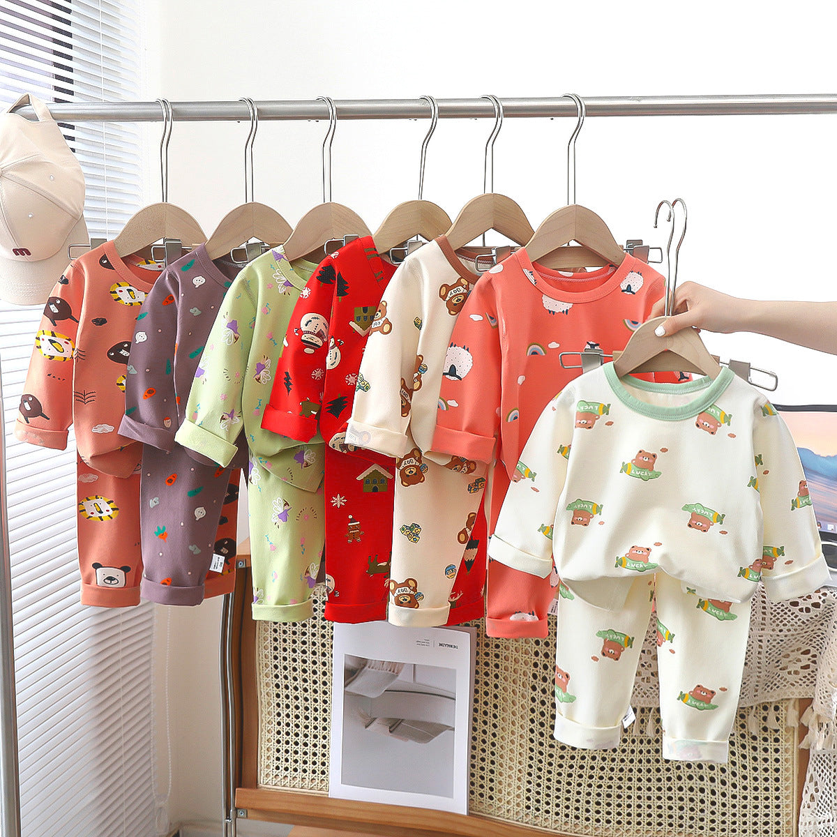 Spring Lycra Cotton Baby Underwear Boys' Home Wear