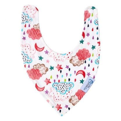 Baby Bandana Dribble Bibs Cotton Pack Of 8 - Girls