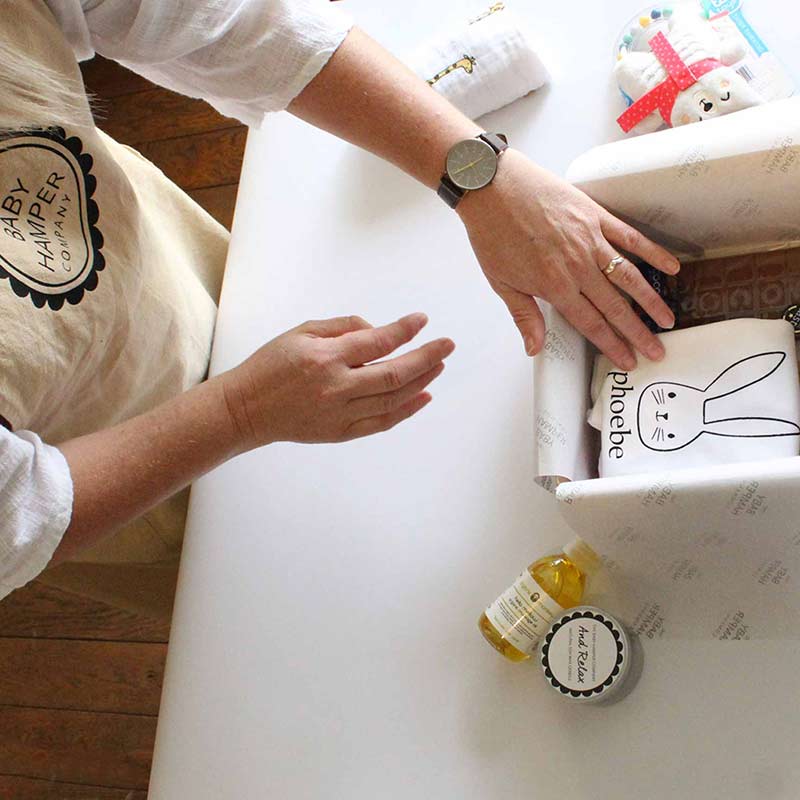 Personalise Baby Boy's Gift Box - Large