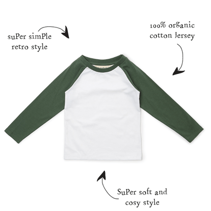 Baseball Tee - Green