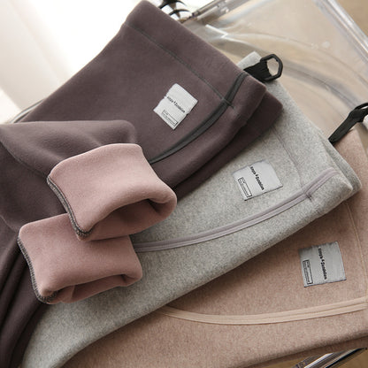 Leggings für Schwangere aus Plüsch, verdickte Hose