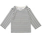 Navy Breton Stripe Top