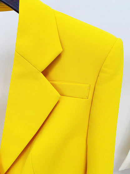 Blazer de largo medio personalizado de moda para mujer