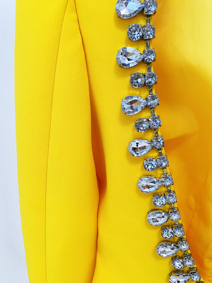 Blazer de largo medio personalizado de moda para mujer