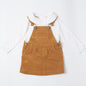 Caramel Corduroy Dress