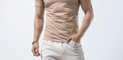 Fitness Retro Strickjacke Halbe Ärmel Schnell trocknend Slim Fit Engen Atmungsaktiv Kurzarm