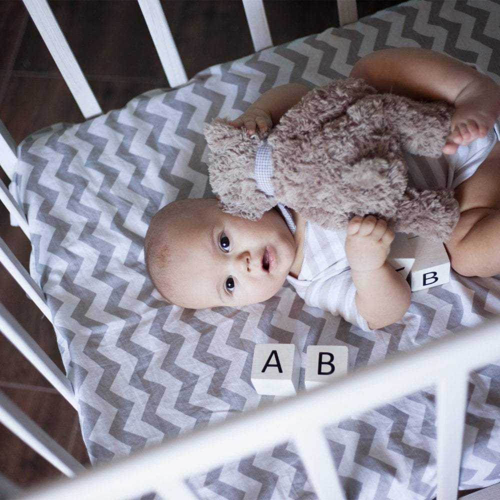 2x Spacesaver Cot Fitted Sheet 100% Cotton 100x52cm