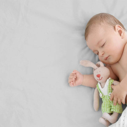 Crib Jersey Fitted Sheets 100% Cotton 40x90cm - Pack Of 2 - Fits All Models