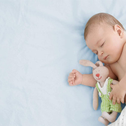 Crib Jersey Fitted Sheets 100% Cotton 40x90cm - Pack Of 2 - Fits All Models