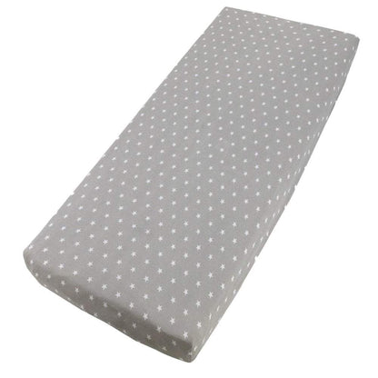 Crib Jersey Fitted Sheets 100% Cotton 40x90cm - Pack Of 2 - Fits All Models