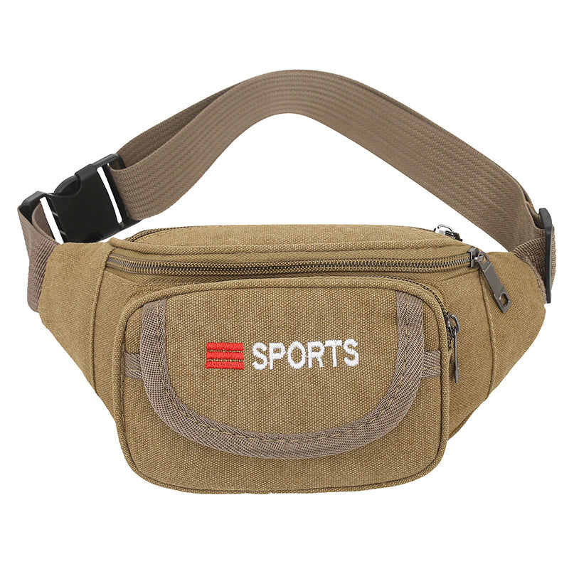 Riñonera para hombre, multifuncional, para deportes al aire libre, resistente