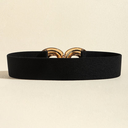 Women's Fashion Bohemian Metal Circle Hollow Belt