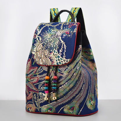 Modischer Canvas-Rucksack für Damen