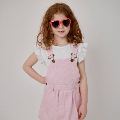 Edie Frill Top - White
